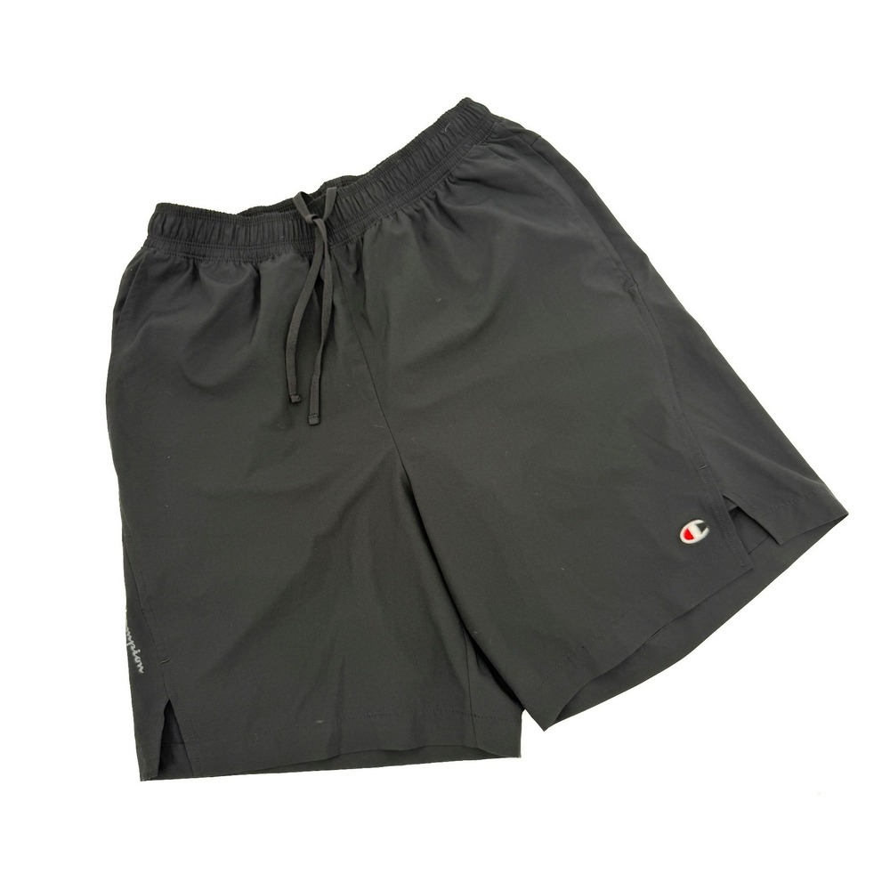 Champion Shorts Women Small Black Active Performance Running Drawstring 0064